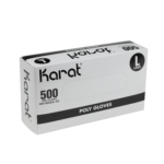 [10,000 ct] Poly Gloves | Clear | Large - Image 2