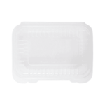 [250 ct] 9'' x 6'' Hinged Food Containers | PP | Clear - Image 6