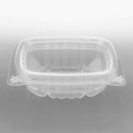[400 ct] 4 oz Hinged Deli Container | PET - Image 5
