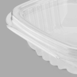 [400 ct] 4 oz Hinged Deli Container | PET - Image 4