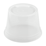 [240 sets] 16 oz Deli Containers with Lids | Injection Molded PP | Clear - Image 2