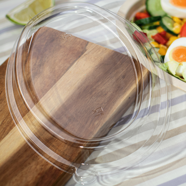 [300 ct] 28 oz Burrito Bowl Dome Lids | PET