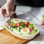 [300 ct] 28 oz Burrito Bowl Dome Lids | PET - Image 3