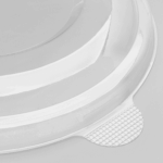 [200 ct] Bowl Lids | For 32 oz Bagasse Salad Bowl | PET | 175 mm - Image 7