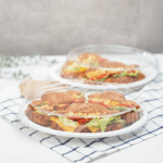 [200 ct] 12.5" x 10" Disposable Dome Lids for Oval Molded Fiber Plates | PET