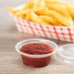 [2,500 ct] 1 oz Squat PP Plastic Portion Cups, Clear