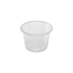 [2,500 ct] 1 oz Tall PP Plastic Portion Cups, Clear - Image 2
