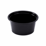 [2,500 ct] 2 oz PP Plastic Portion Cups, Black - Image 5