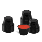 [2,500 ct] 4 oz PP Plastic Portion Cups, Black - Image 9