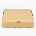 [50 ct] Corrugated Pizza Box, 10''x10''x2'', Kraft - Image 4