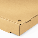 [50 ct] Corrugated Pizza Box, 10''x10''x2'', Kraft - Image 3