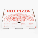 [50 ct] Corrugated Pizza Box, 10''x10''x2'', Generic Print - Image 2