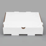[50 ct] Corrugated Pizza Box, 10''x10''x2'', White - Image 3