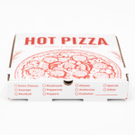 [50 ct] Corrugated Pizza Box, 12''x12''x2'', Generic Print - Image 2