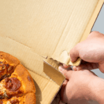 [50 ct] Corrugated Pizza Box, 12''x12''x2'', Generic Print - Image 3