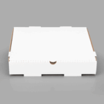 [50 ct] Corrugated Pizza Box, 12''x12''x2'', White - Image 5