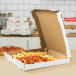 [50 ct] Corrugated Pizza Box, 16''x16''x2'', White