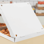 [50 ct] Corrugated Pizza Box, 16''x16''x2'', White - Image 2