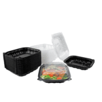 [150 ct] 10.25" x 9" Premium PP Hinged Container - Image 10