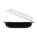 [150 ct] 10.25" x 9" Premium PP Hinged Container - Image 7