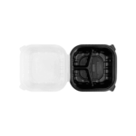 [150 ct] 9" x 9" 3-Comparment Premium PP Hinged Container - Image 4