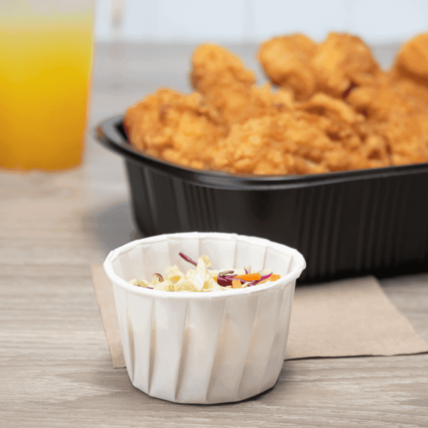 [5,000 ct] 3.25 oz Paper Portion Cups, White