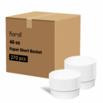 [270 ct] 48 oz Paper Short Buckets (203 mm)