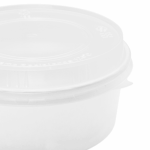 [360 ct] Dome Lid for 32 oz Paper Short Bucket | PP - Image 3