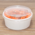 [360 ct] Dome Lid for 32 oz Paper Short Bucket | PP - Image 6