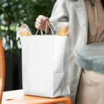 [250 ct] Laguna Paper Shopping Bag with Twisted Handles, White - Image 3