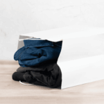 [200 ct] Huntington Paper Shopping Bag with Twisted Handles, White - Image 6