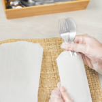 [2,000 ct] Silverware Bag, White - Image 4