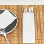 [2,000 ct] Silverware Bag, White