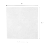 [3,000 sheets] 15" x 15" Grease Resistant Deli Wrap / Paper Liner Sheets, White - Image 5