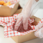 [5,000 sheets] 12" x 12" Grease Resistant Deli Wrap / Paper Liner Sheets, Shepherd's Check Red Pattern - Image 6