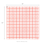 [5,000 sheets] 12" x 12" Grease Resistant Deli Wrap / Paper Liner Sheets, Shepherd's Check Red Pattern - Image 3