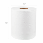 [6 Rolls] 2-Ply Center Pull Paper Towel, White - Image 6