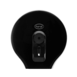 10" Jumbo Roll Tissue Dispenser, Black - 1 unit - Image 3