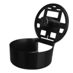 10" Jumbo Roll Tissue Dispenser, Black - 1 unit - Image 11