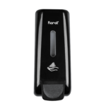 13.5oz Foaming Hand Soap Refillable Dispenser, Stand/Wall Mount, Black  - 1 unit - Image 2