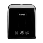 Auto-Cut Roll Towel Dispenser, Black - 1 unit - Image 2