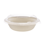 Karat Earth 32oz Molded Fiber Round Bowl, PFAS Free, Natural - 500 pcs - Image 9