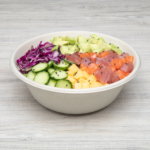 Karat Earth 40oz Molded Fiber Round Bowl, PFAS Free, Natural - 500 pcs - Image 2