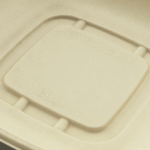 Karat Earth 24oz Molded Fiber Square Bowl, PFAS Free Containers, Natural - 300 pcs - Image 4