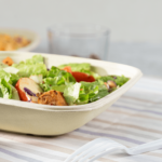 Karat Earth 32oz Molded Fiber Square Bowl, PFAS Free Containers, Natural - 300 pcs - Image 5