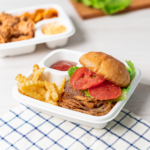 Karat Earth 2 Compartments, Molded Fiber Nacho Tray, PFAS free  - 600 pcs