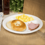 Karat Earth 3 Compartments, 9'' Molded Fiber Round Plates, PFAS Free, White - 500 pcs