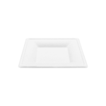 Karat Earth 8”x 8” Molded Fiber Square Plates, PFAS Free, White - 500 pcs - Image 7