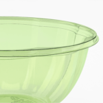 Karat Earth PLA 32 oz Salad Container (175 mm), Green - 300 pcs - Image 6