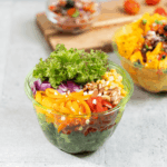 Karat Earth PLA 48 oz Salad Container (175 mm), Green - 300 pcs - Image 3